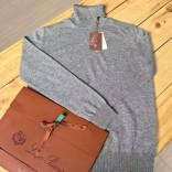 Мужская водолазка Loro Piana Premium - Light Gray Мужская водолазка Loro Piana Premium - Light Gray