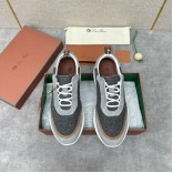 Мужские кроссовки Loro Piana 360 Lp Flexy Walk - Grey