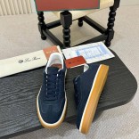 Мужские кроссовки Loro Piana Tennis Walk - Navy