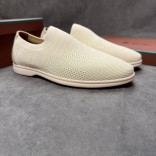 Мужские текстильные лоферы Loro Piana