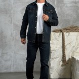 Мужские джинсы Loro Piana тёмно-синего цвета