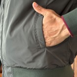 Мужская ветровка Loro Piana зелёного цвета