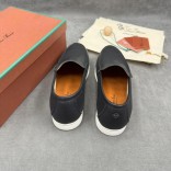 Мужские кожаные лоферы Loro Piana