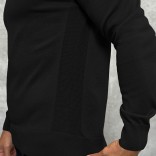 Мужская кофта Loro Piana zip neck - Black