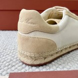 Мужские кроссовки Loro Piana Sea Tennis Walk - Beige
