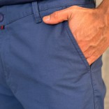 Мужские шорты Loro Piana синего цвета