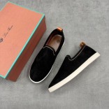 Мужские лоферы Loro Piana Venice Walk - Black Мужские лоферы Loro Piana Venice Walk - Black