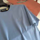 Мужская голубая футболка Loro Piana