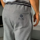 Спортивный костюм Loro Piana logo-embroidered - Blue / Grey