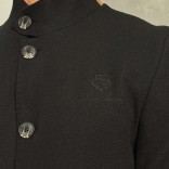 Мужское пальто чёрного цвета Loro Piana