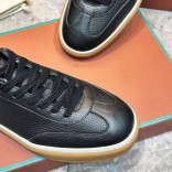 Мужские кожаные кроссовки Loro Piana Tennis Walk