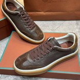Мужские кроссовки Loro Piana Tennis Walk - Brown