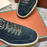 Мужские замшевые кроссовки Loro Piana Tennis Walk Мужские замшевые кроссовки Loro Piana Tennis Walk