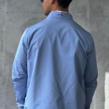 Двусторонняя ветровка Loro Piana - Black / Blue