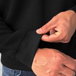 Утеплённая кофта Loro Piana zip-neck - Black