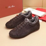 Зимние кроссовки с мехом Loro Piana