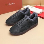 Зимние кроссовки с мехом Loro Piana