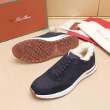 Кроссовки с мехом Loro Piana Week End Walk Evo