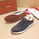 Кроссовки с мехом Loro Piana Week End Walk Evo