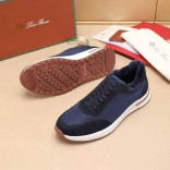 Кроссовки с мехом Loro Piana Week End Walk Evo