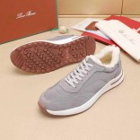 Кроссовки с мехом Loro Piana Week End Walk Evo