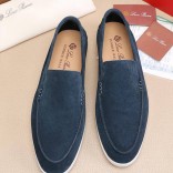 Мужские лоферы Loro Piana Summer Walk - Green