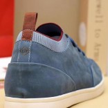 Замшевые кроссовки Loro Piana Soho Walk - Blue