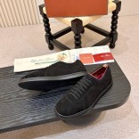 Мужские кроссовки Loro Piana Soho 2.0 Walk - Black
