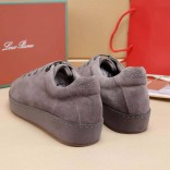 Мужские замшевые кроссовки Loro Piana