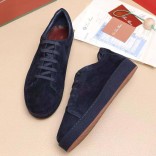 Мужские замшевые кроссовки Loro Piana