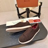 Мужские кроссовки Loro Piana Soho 2.0 Walk - Brown