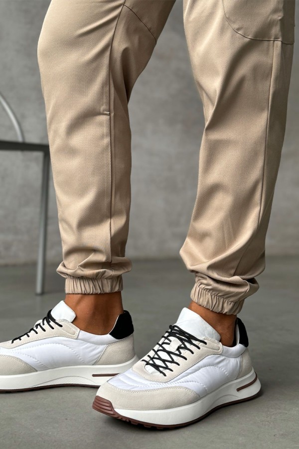 Замшевые кроссовки Loro Piana Week End Walk - White