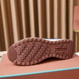 Замшевые кроссовки Loro Piana Week End Walk - Navy