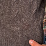 Мужской свитер Loro Piana premium - Brown