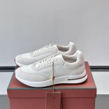 Мужские кроссовки Loro Piana Week End Walk - White