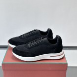 Мужские кроссовки Loro Piana Week End Walk - Black Мужские кроссовки Loro Piana Week End Walk - Black