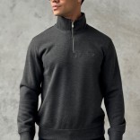 Утеплённая кофта Loro Piana zip-neck - Grey