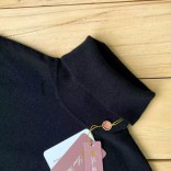 Мужская водолазка Loro Piana Premium - Black