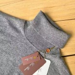Мужская водолазка Loro Piana Premium - Light Gray Мужская водолазка Loro Piana Premium - Light Gray