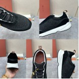 Мужские кроссовки Loro Piana 360 Lp Flexy Walk - Black