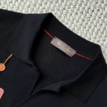 Поло с длинным рукавом Loro Piana Premium - Black