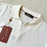 Поло с длинным рукавом Loro Piana Premium - Beige