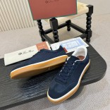 Мужские кроссовки Loro Piana Tennis Walk - Navy