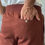 Мужские спортивные штаны Loro Piana monogram - Brown