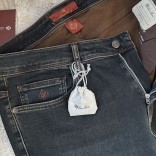 Мужские джинсы Loro Piana тёмно-синего цвета