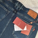 Мужские джинсы Loro Piana тёмно-синего цвета