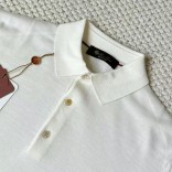 Поло с длинным рукавом Loro Piana Premium - Beige