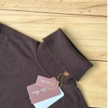 Мужская водолазка Loro Piana Premium - Coffee