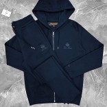 Спортивный костюм Loro Piana logo-embroidered - Navy