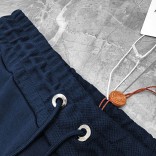 Спортивные штаны Loro Piana logo-embroidered - Navy